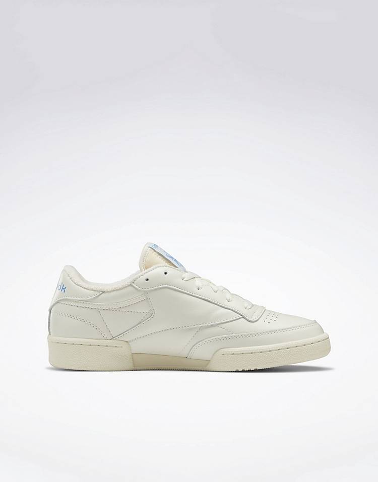 Reebok Club C 85 Vintage unisex sneakers in chalk with blue detail